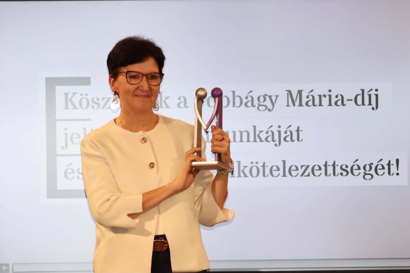 Jobbágy Mária-díj eredményhirdetés